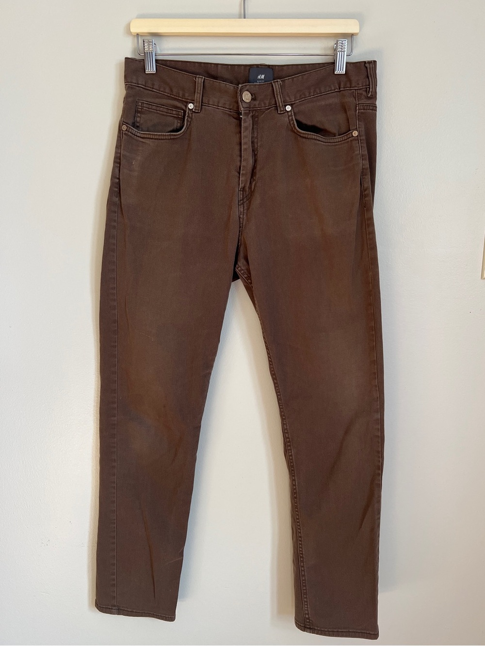 H&M Men's Brown Slim Jeans 31x32